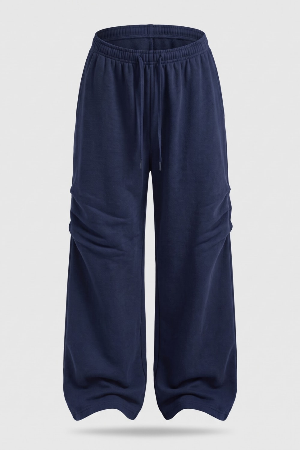 Damen Weite Jogginghose | Kordelzug Bund — Dunkelblau — Produktansicht