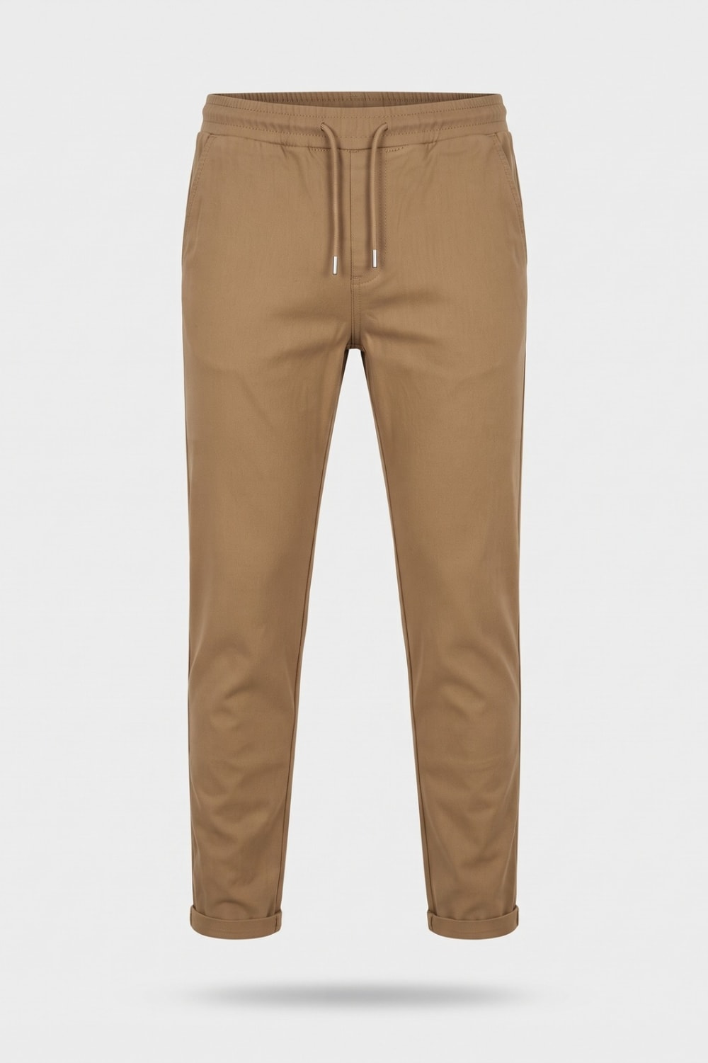 Herren Chinohose | Schmale Passform — Khaki — Produktansicht