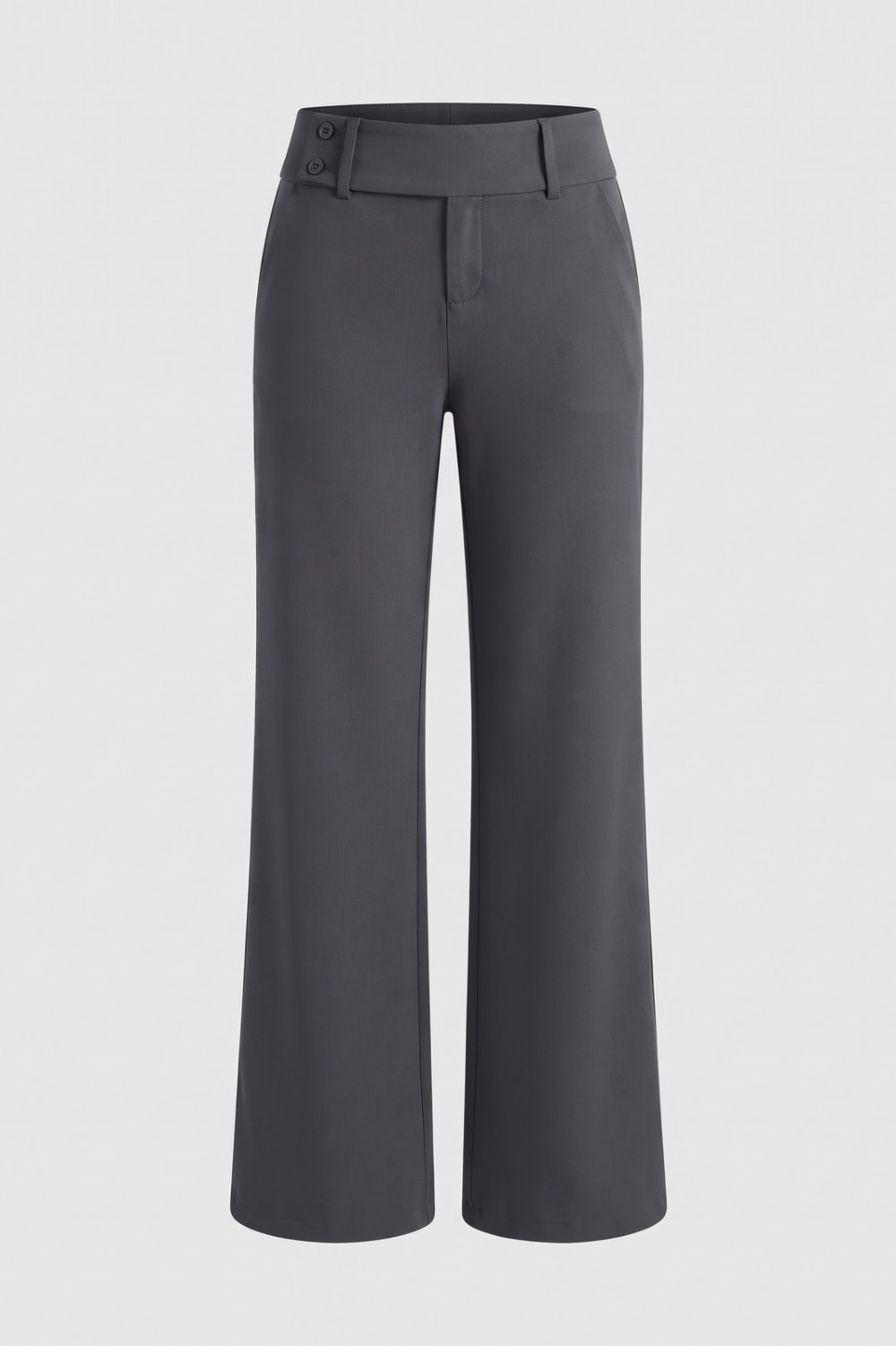 Damen Elegante Anzughose | Flare-Bein — Anthrazit — Produktansicht