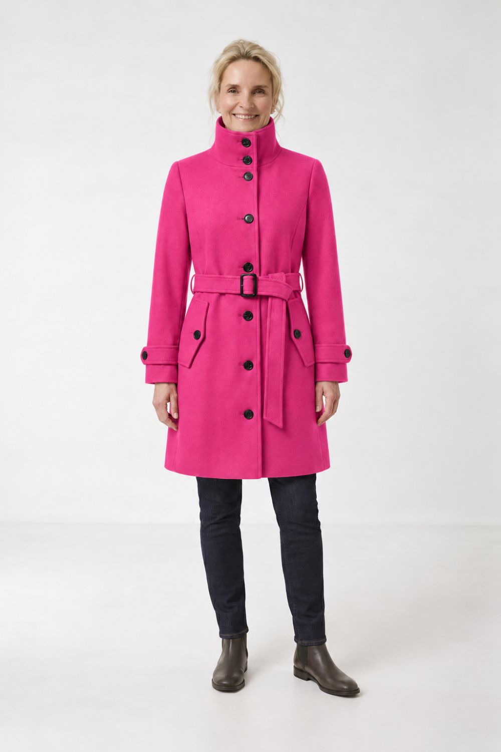 Damen Taillierter Mantel | A-Linie