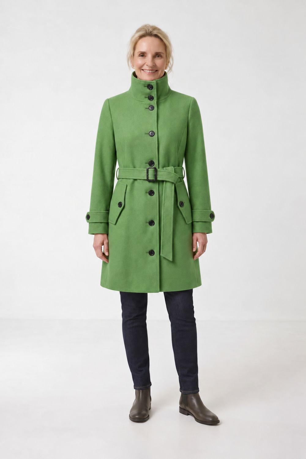 Damen Taillierter Mantel | A-Linie