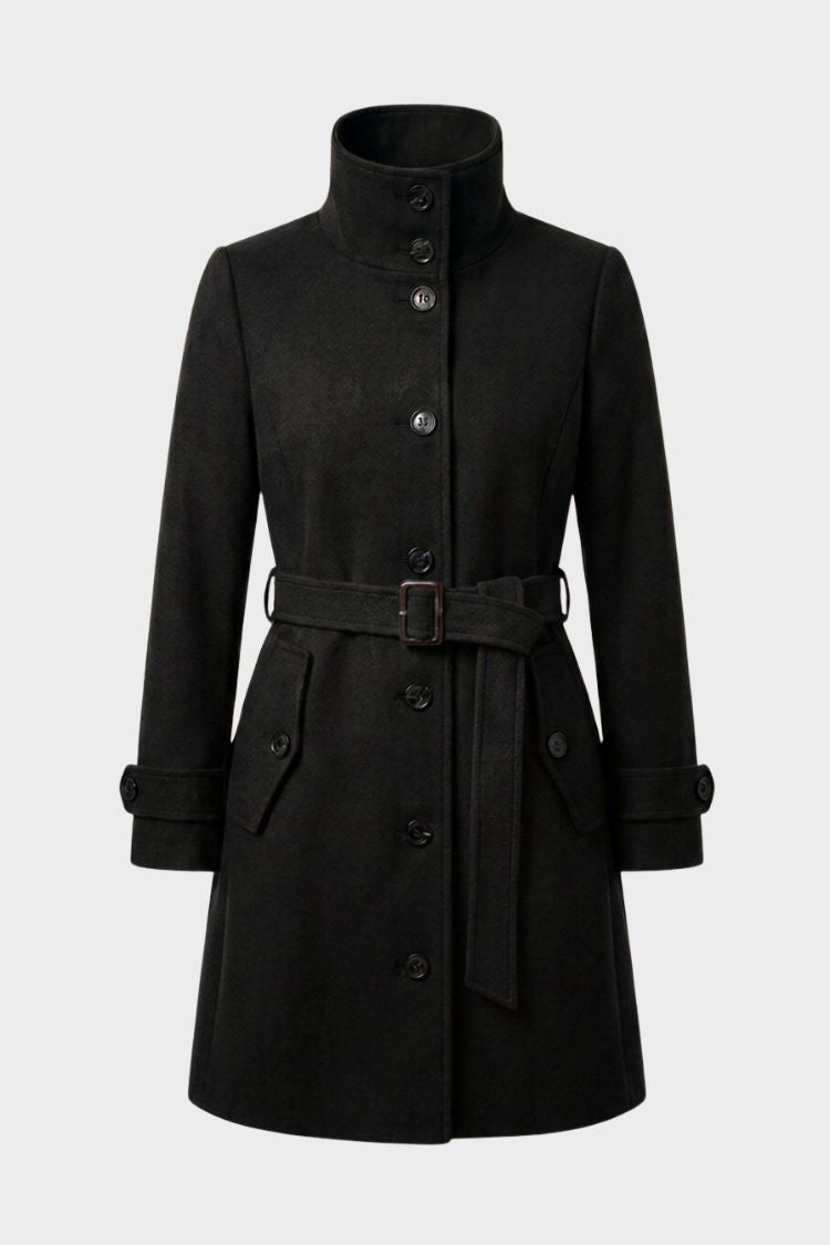 Damen Taillierter Mantel | A-Linie