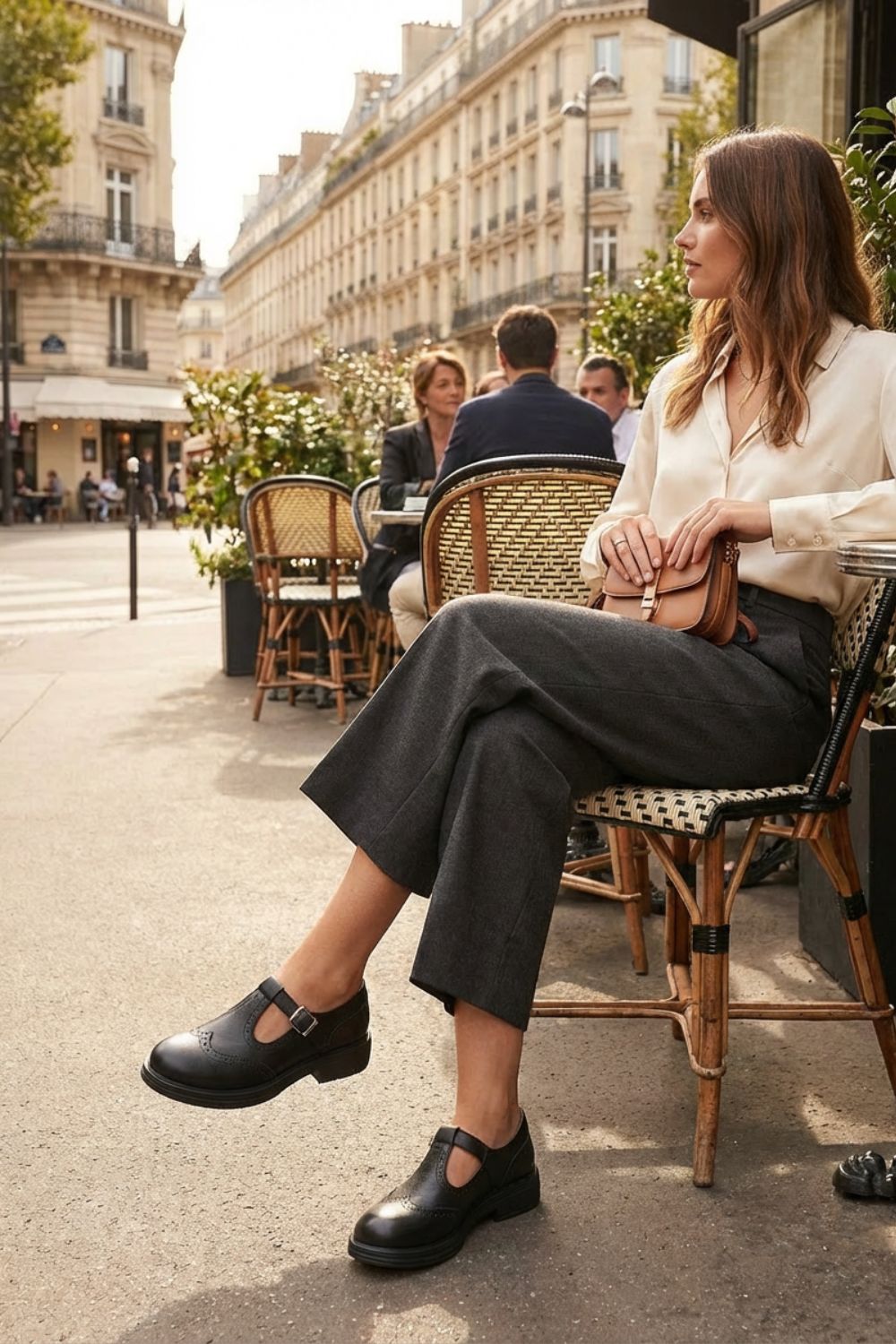 Damen Oxford Mary Jane | Riemchen