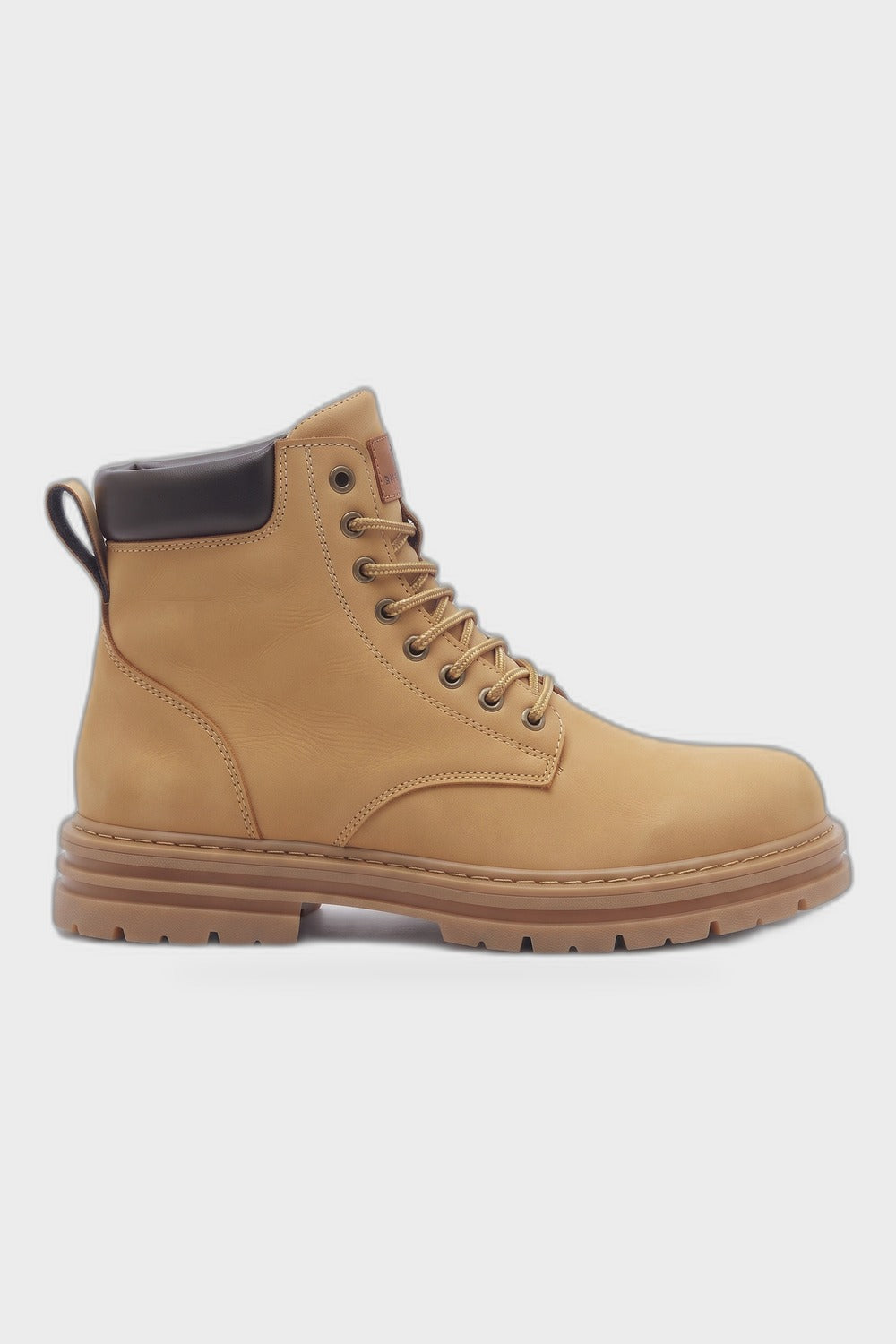 Herren Arbeitsstiefel | Profilsohle — Braun — Produktansicht