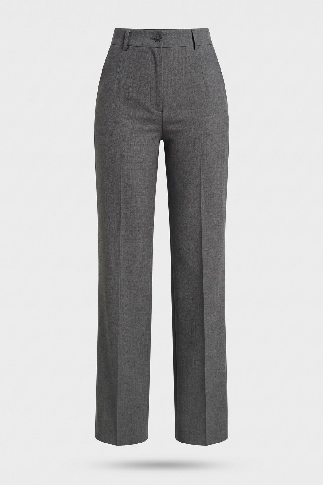 Damen Elegante Stoffhose | Gerades Bein — Dunkelgrau — Packshot