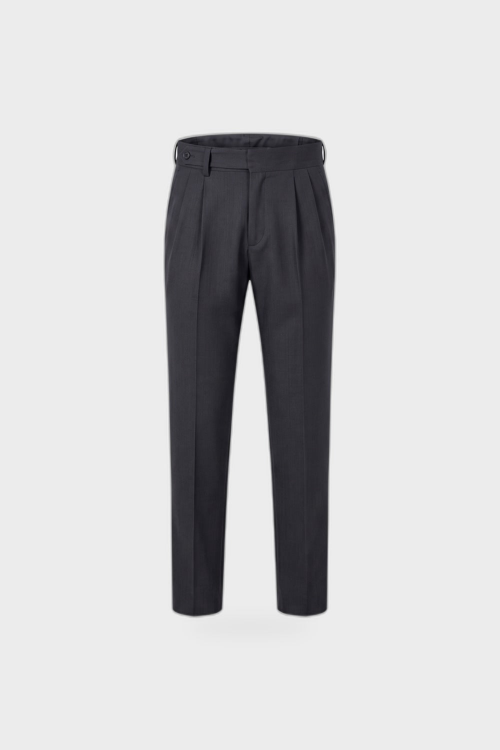 Herren Schmale Anzughose | Slim Fit — Dunkelgrau — Produktansicht