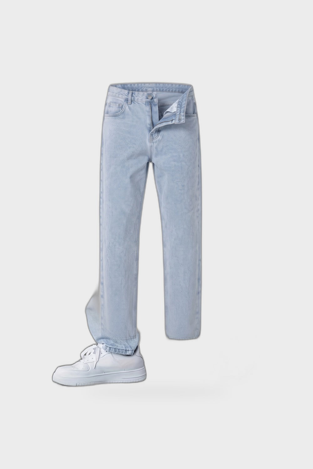Herren Gerade Jeans | Lockere Passform — Hellblau — Produktansicht