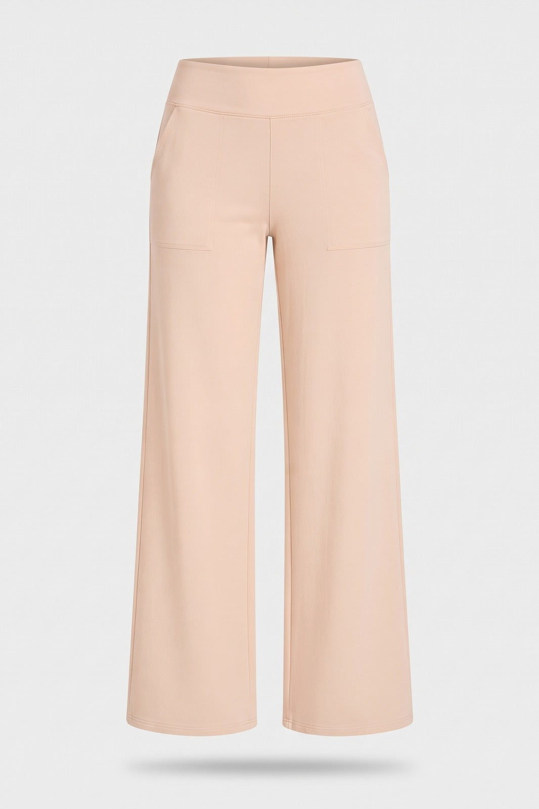 Damen Stretchhose | Hoher Bund — Khaki — Packshot