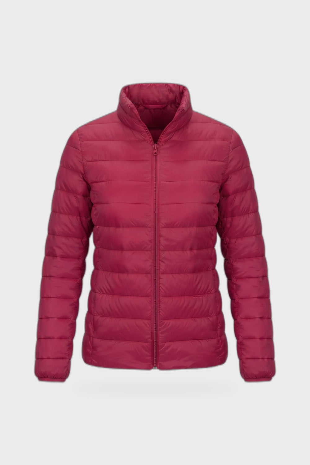 Damen Steppjacke | Schmale Passform — Rot — Produktansicht