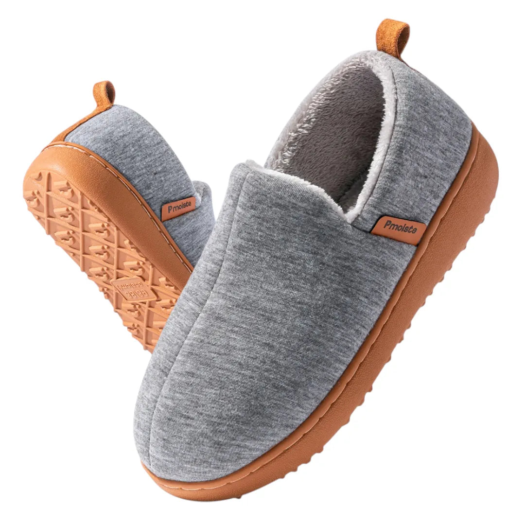 Unisex Hausschuh mit Zuglasche und gemusterter Oberfläche – 5