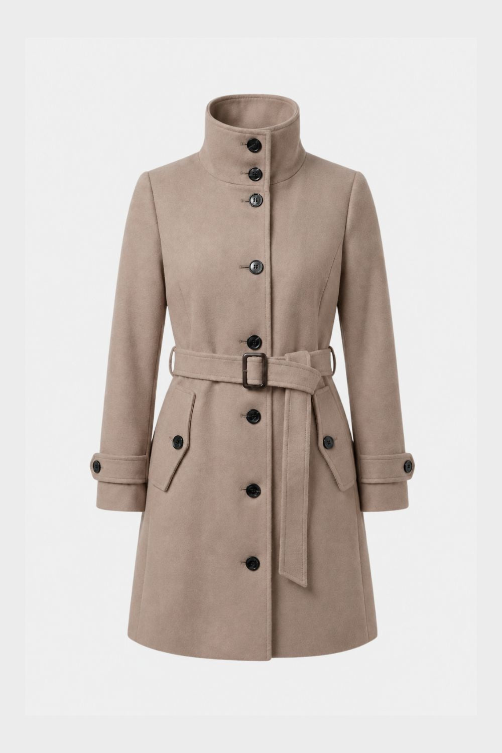 Damen Taillierter Mantel | A-Linie
