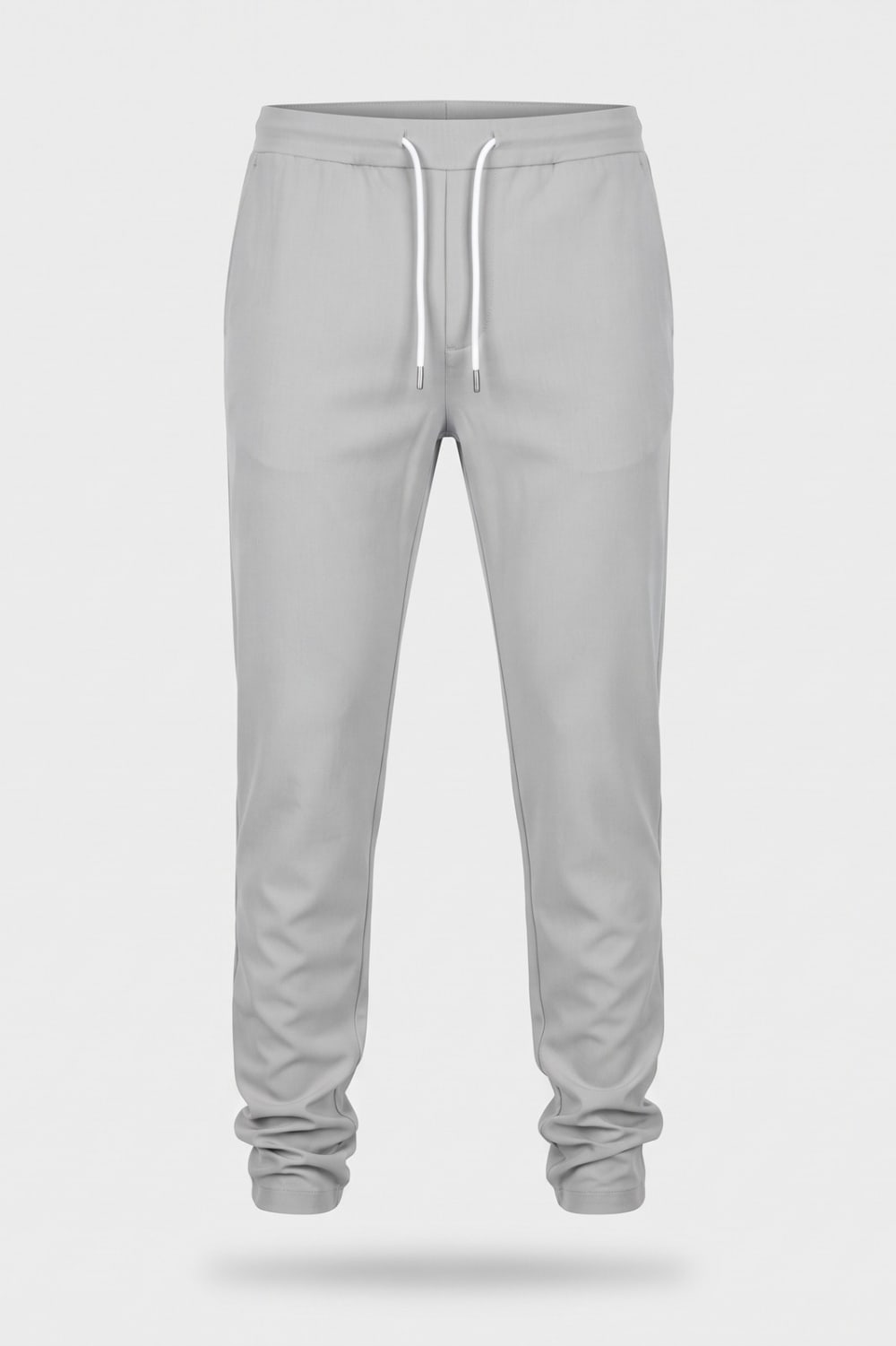 Herren Jogginghose im Chino-Stil | Tapered — Grau — Produktansicht