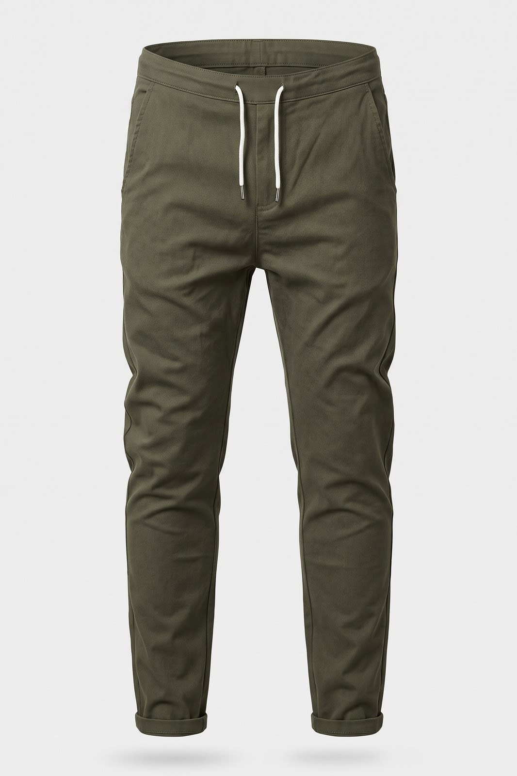 Herren Chinohose | Schmale Passform — Grün — Packshot