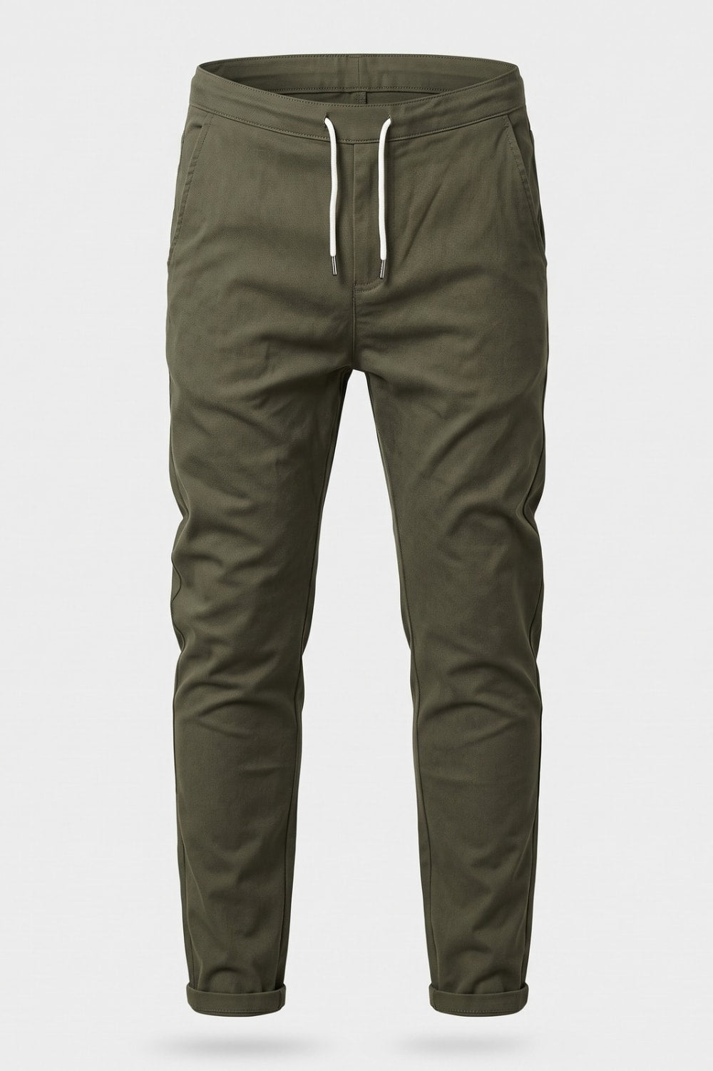 Herren Chinohose | Schmale Passform — Grün — Produktansicht