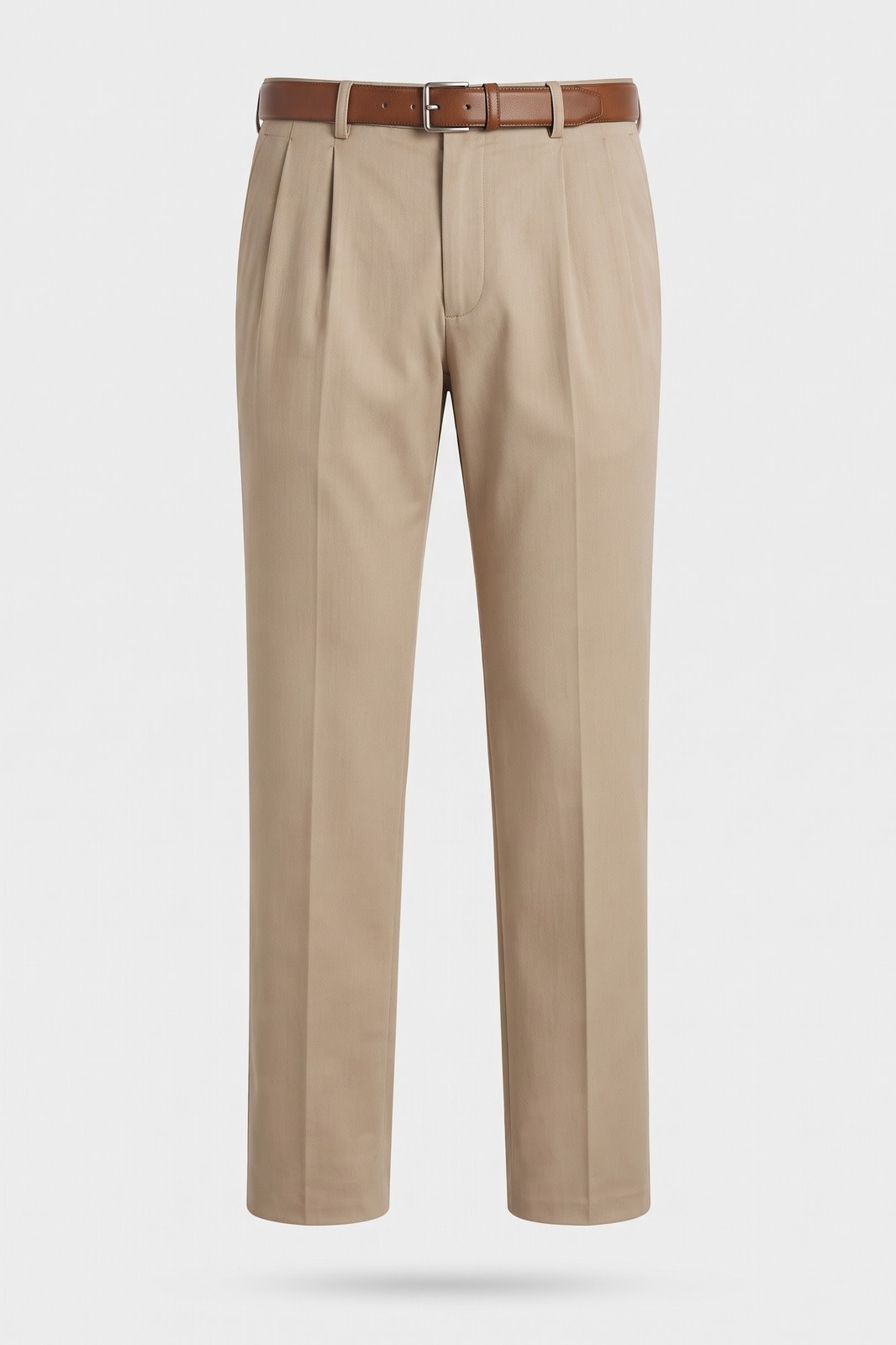 Herren Businessbroek | Moderne Passform — Beige — Packshot