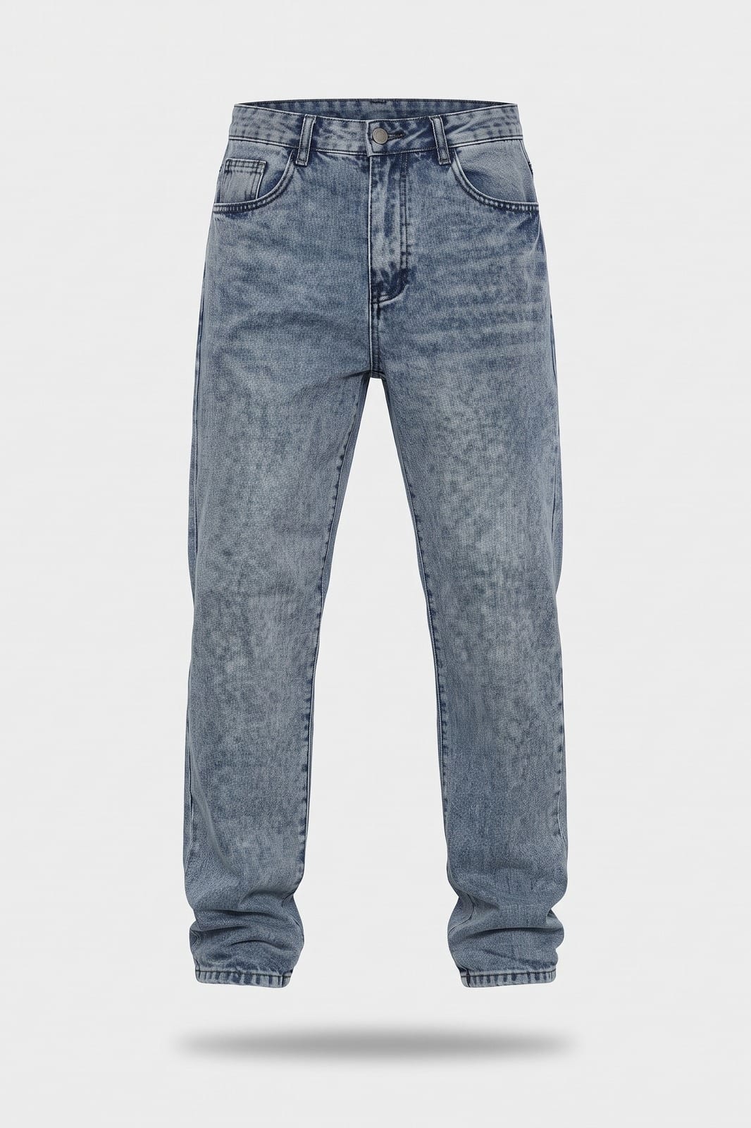 Herren Baggy Jeans | Gerades Bein — Königsblau — Packshot