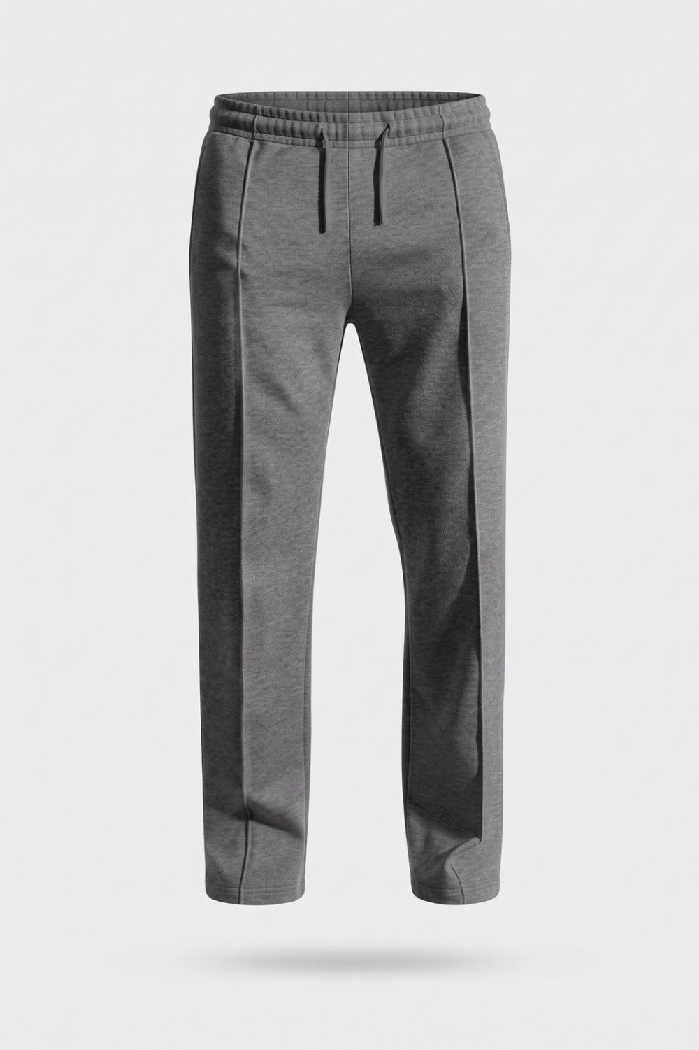 Herrenhose Gerade | Mit Kordelzug — Grau — Produktansicht