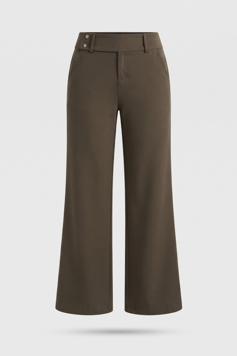Damen Elegante Anzughose | Flare-Bein — Kaffee — Produktansicht