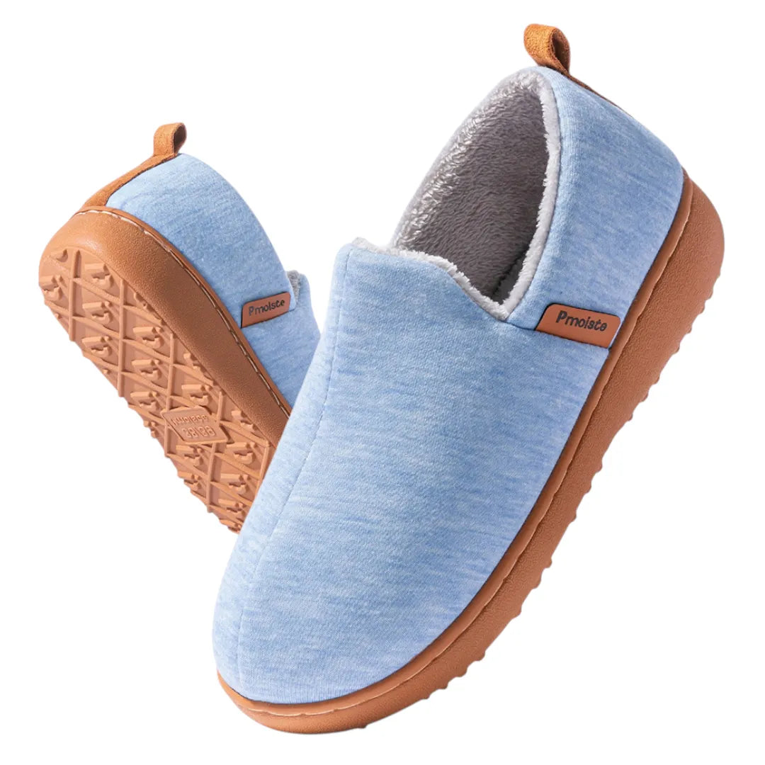 Unisex Hausschuh mit Zuglasche und gemusterter Oberfläche – 9