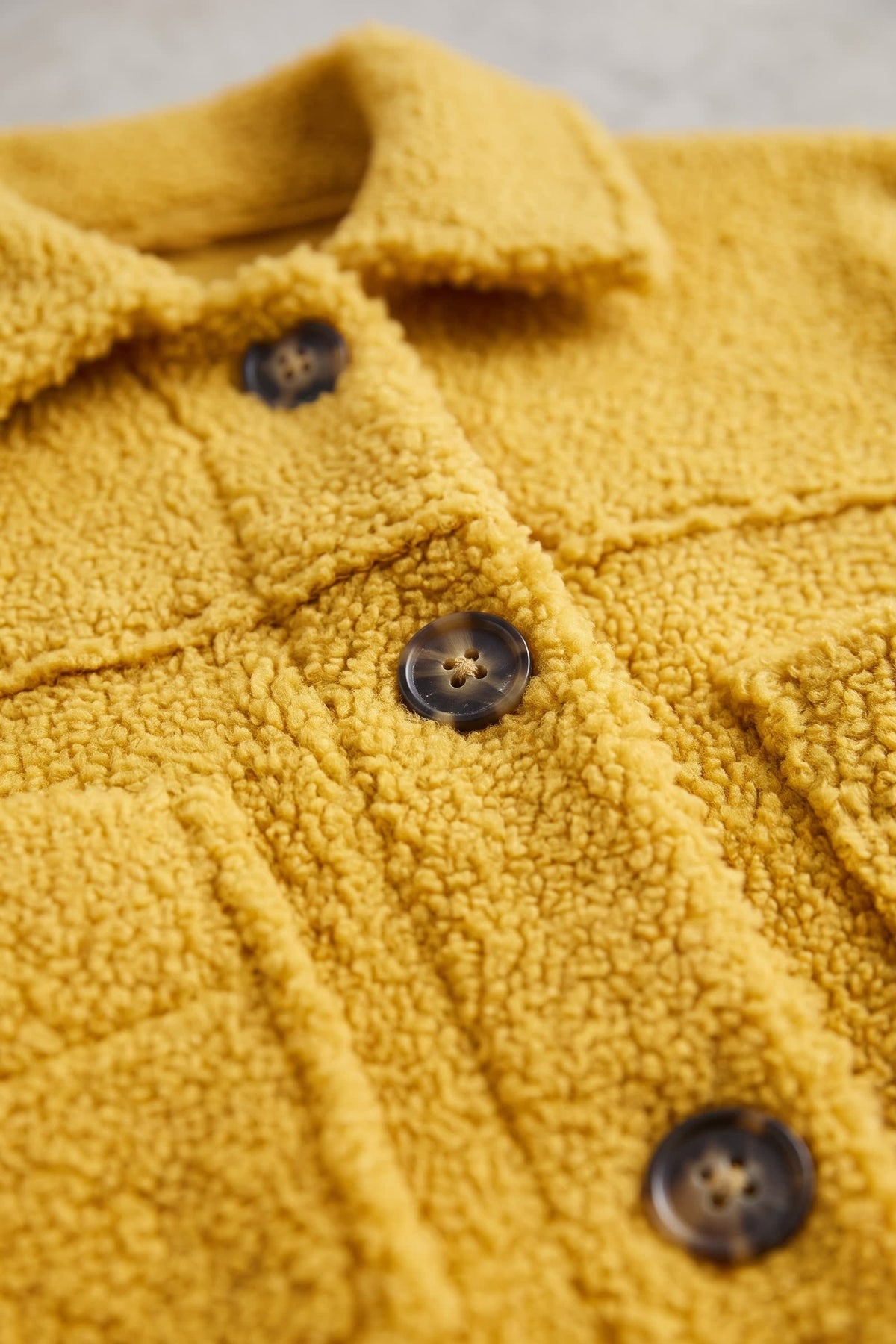 Damen Jacke mit Revers-Kragen, Knopfleiste und aufgesetzten Brusttaschen – 4