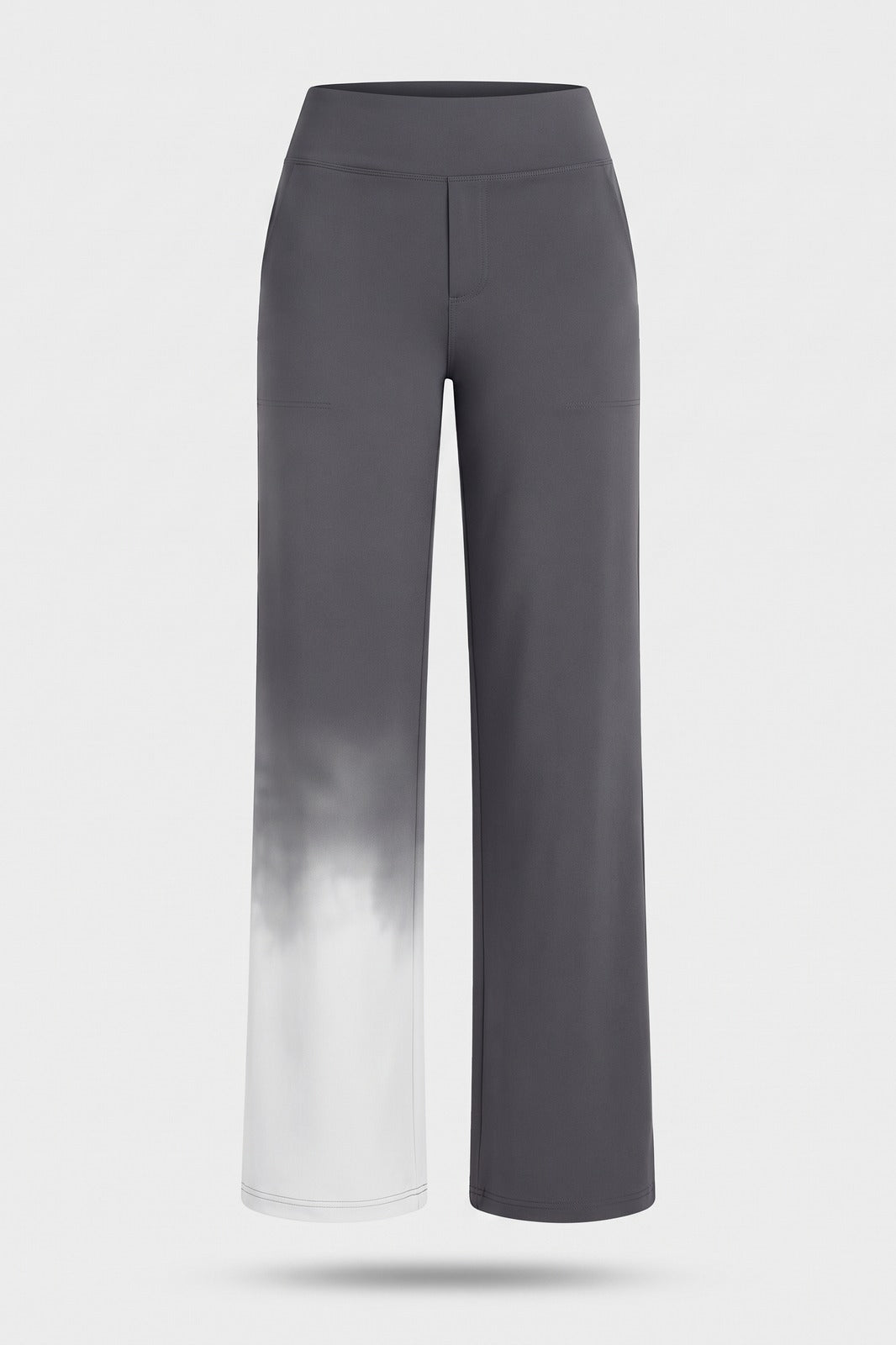 Damen Stretchhose | Hoher Bund — Anthrazit — Packshot