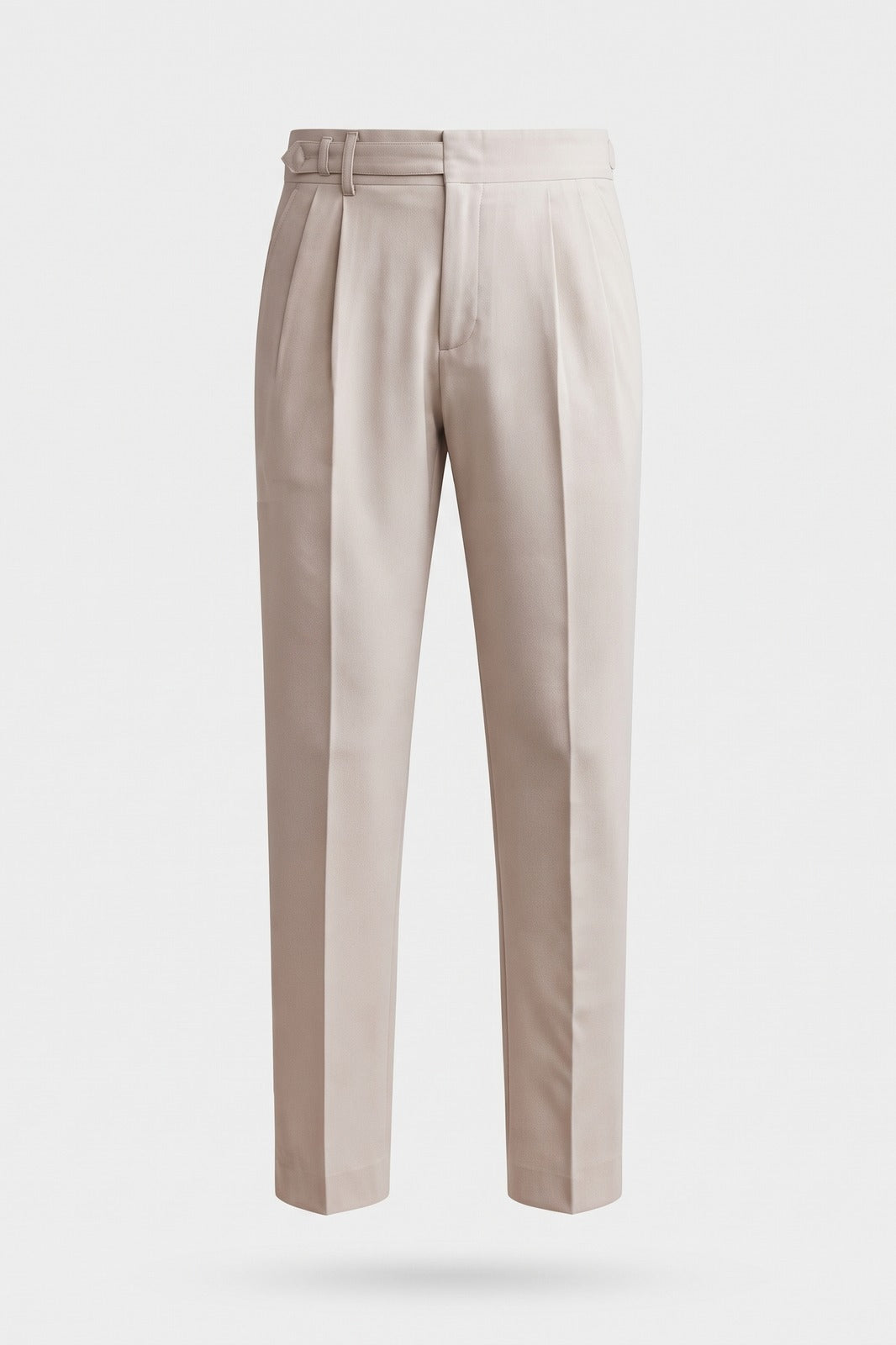 Herren Schmale Anzughose | Slim Fit — Beige — Packshot