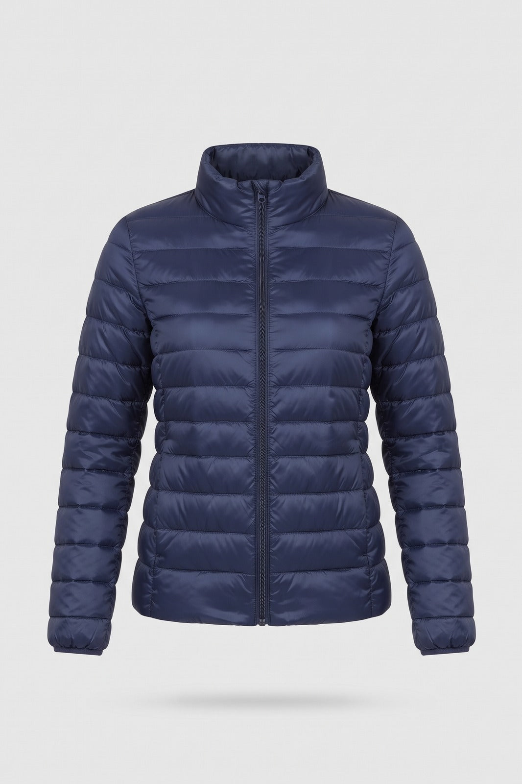 Damen Steppjacke | Schmale Passform — Dunkelblau — Packshot
