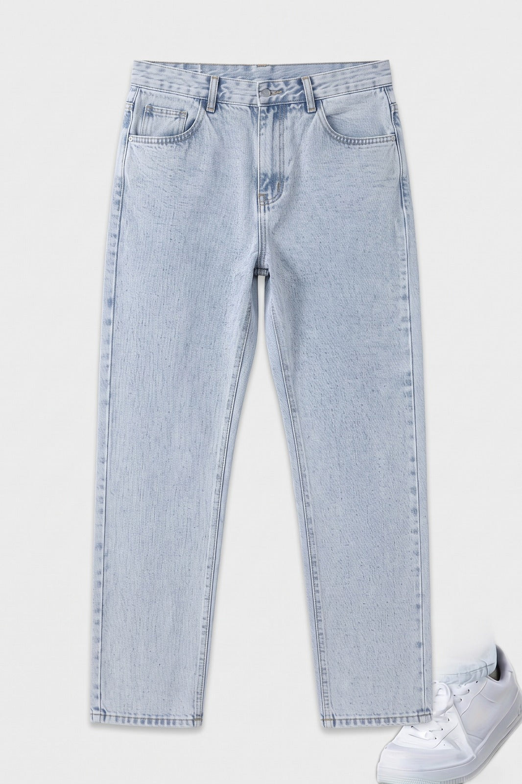 Herren Gerade Jeans | Lockere Passform — Hellblau — Packshot