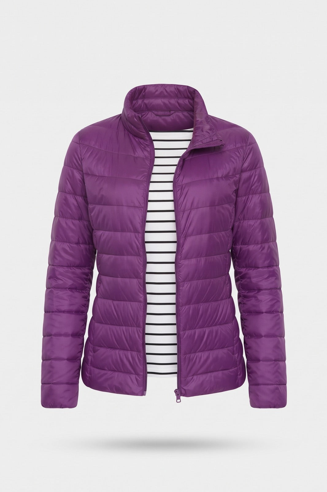 Damen Steppjacke | Schmale Passform — Lila — Packshot