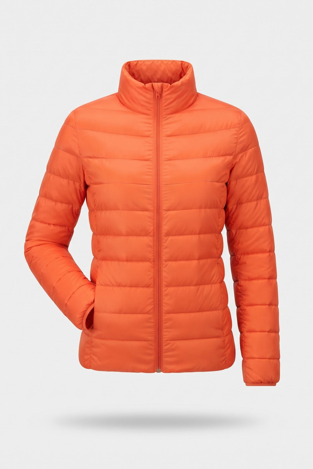 Damen Steppjacke | Schmale Passform — Orange — Packshot